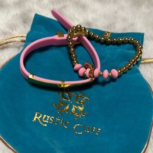 Rustic Cuff bracelets. Buckle bracelet reads “Hope is the anchor of my soul..”